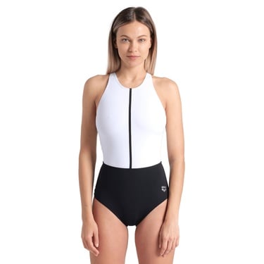  Swimsuit Silvia Cross Back Kadın Siyah Yüzücü Mayo 008143515
