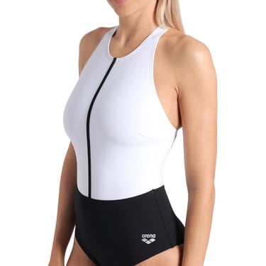 Swimsuit Silvia Cross Back Kadın Siyah Yüzücü Mayo 008143515