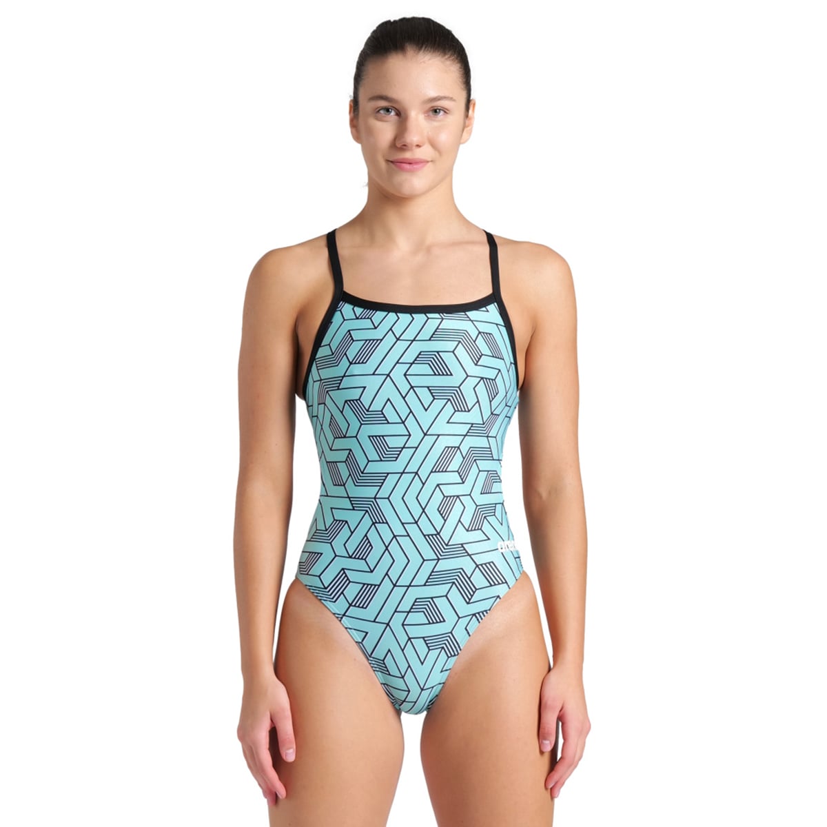  Escape Swimsuit Challenge Kadın Mavi Yüzücü Mayo 007739580