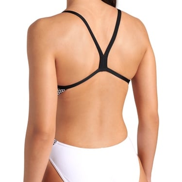  Airbrush Swimsuit Challenge Back Kadın Siyah Yüzücü Mayosu 007912510