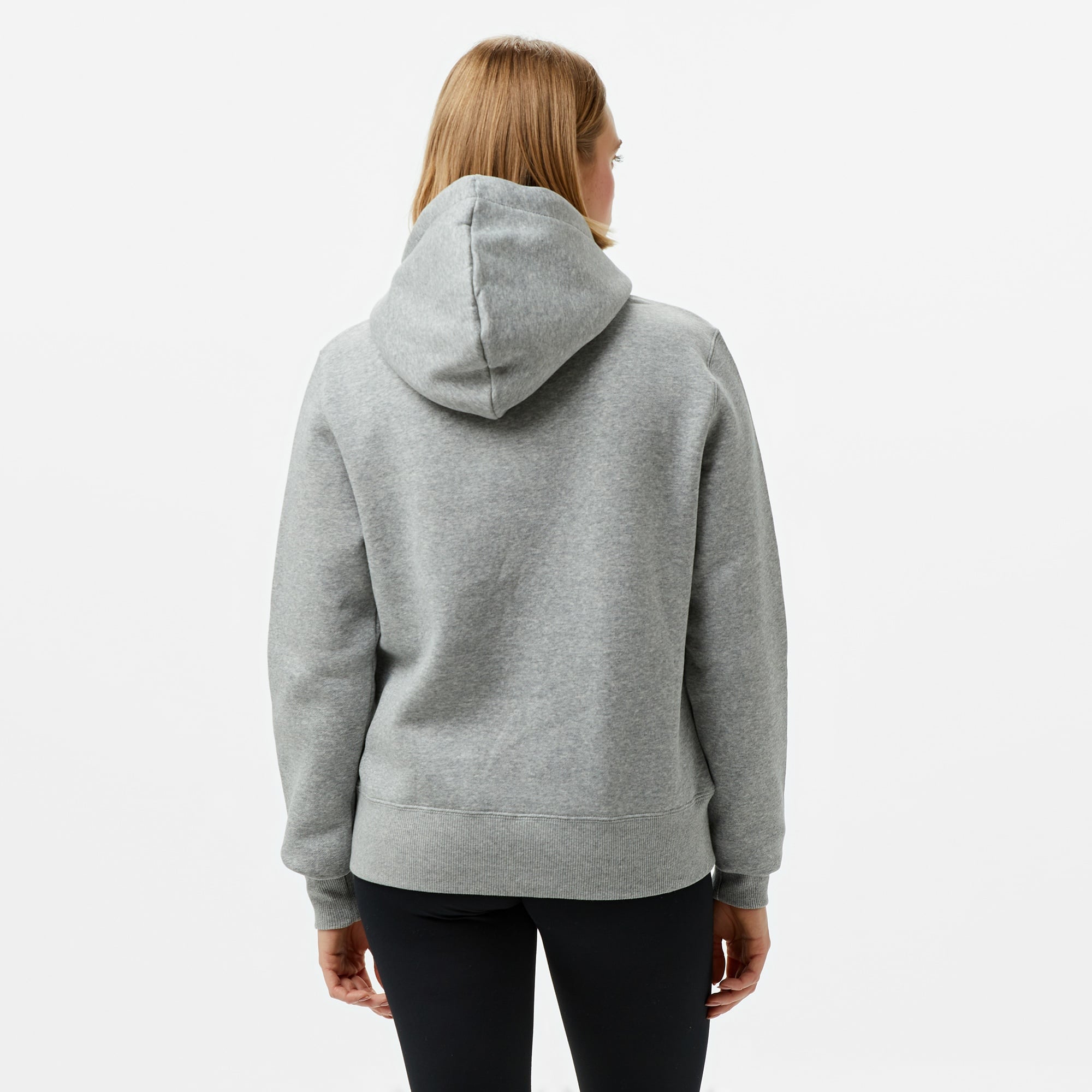 Nike Sportswear Phoenix Fleece Kadın Gri Kapüşonlu Hoodie