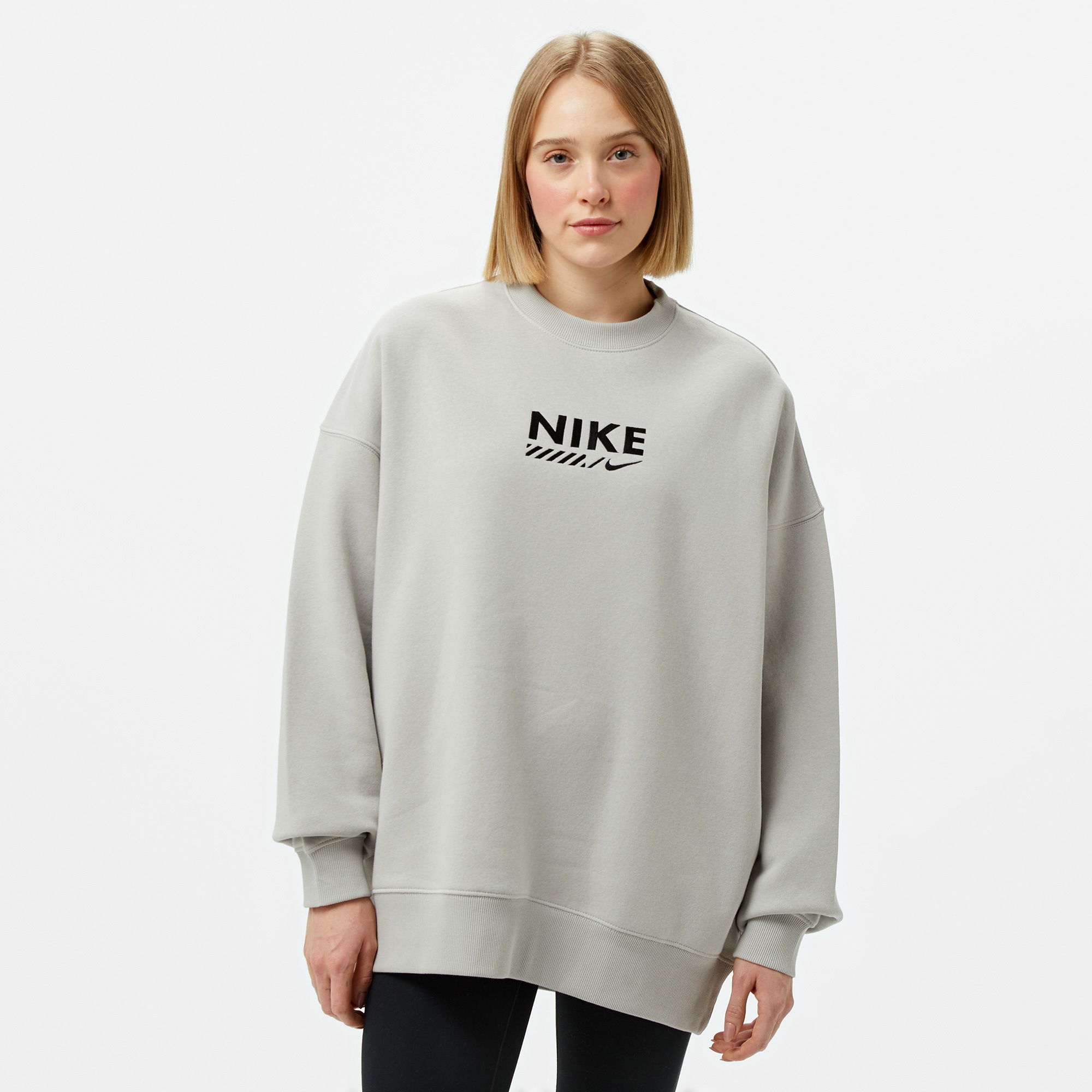 Nike Sportswear Kadın Gri Sweatshirt
