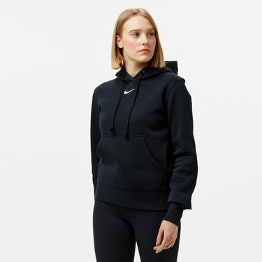  Nike Sportswear Phoenix Fleece Kadın Siyah Kapüşonlu Hoodie