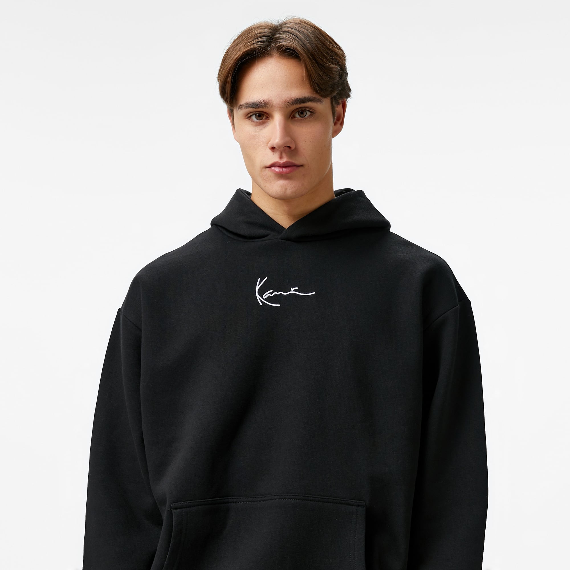Karl Kani Small Signature Essential Os Erkek Siyah Sweatshirt