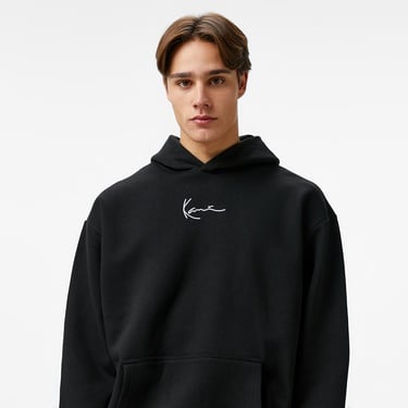  Karl Kani Small Signature Essential Os Erkek Siyah Sweatshirt