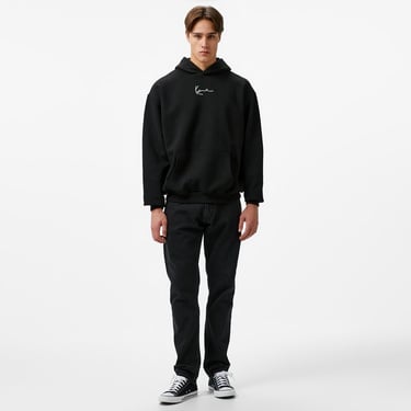  Karl Kani Small Signature Essential Os Erkek Siyah Sweatshirt