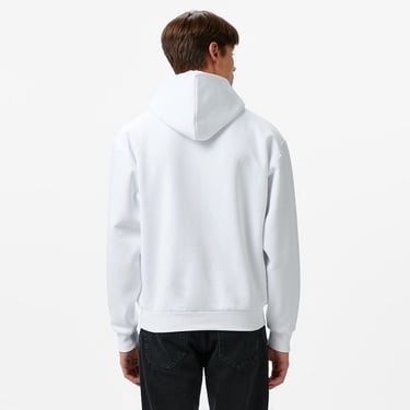  Karl Kani Small Signature Essential Os Erkek Beyaz Sweatshirt
