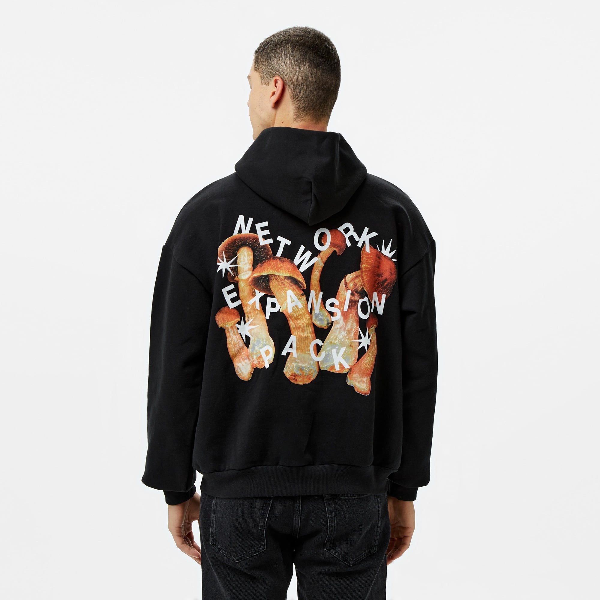 Market Expansion Pack  Erkek Siyah Hoodie