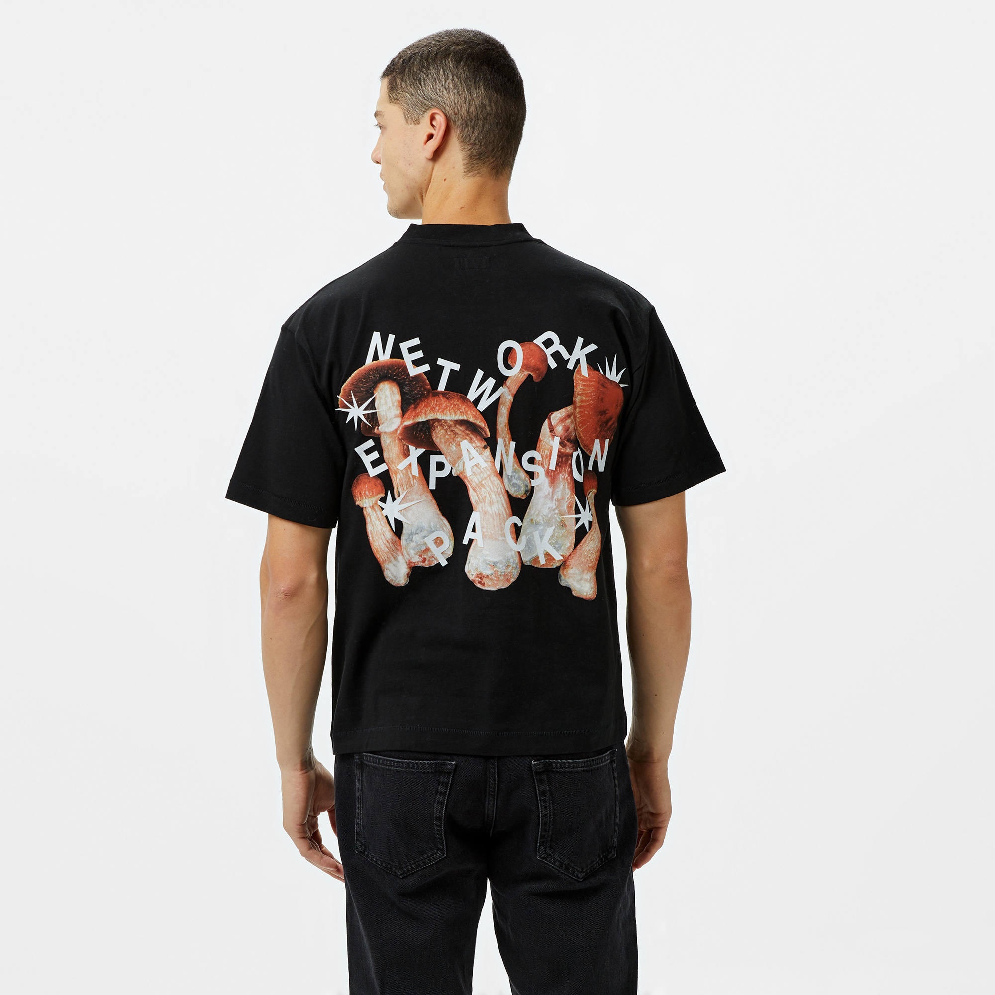 Market Expansion Pack Erkek Siyah T-Shirt