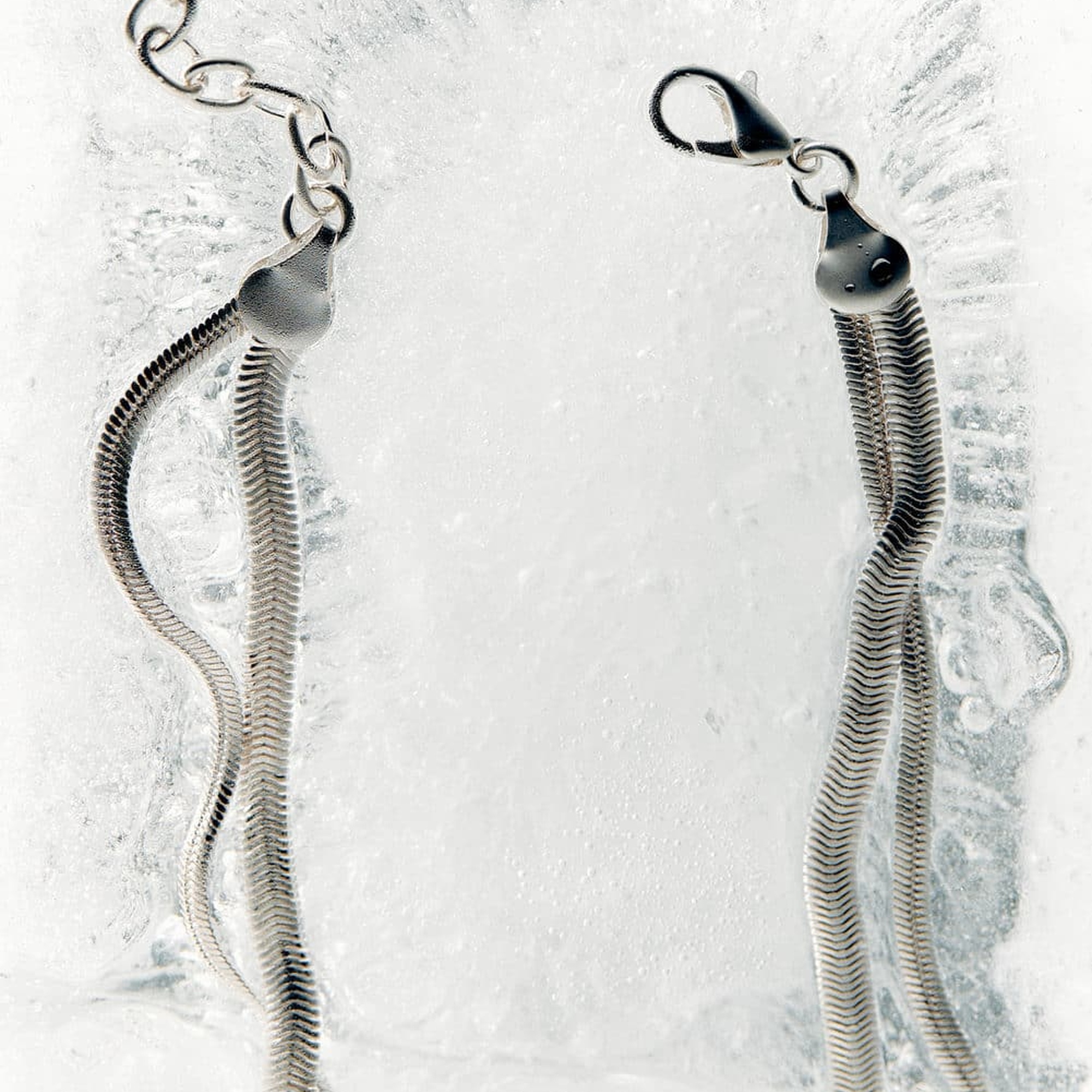 Mango Kadın Çift Dokulu Kolye Gümüş Rengi