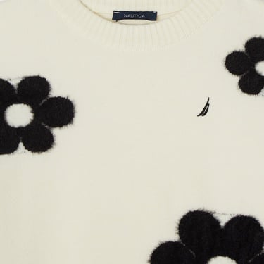  Nautica Kız Çocuk Kırık Beyaz Triko