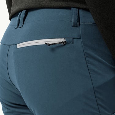  Jack Wolfskin Glastal Erkek Mavi Outdoor Pantolonu