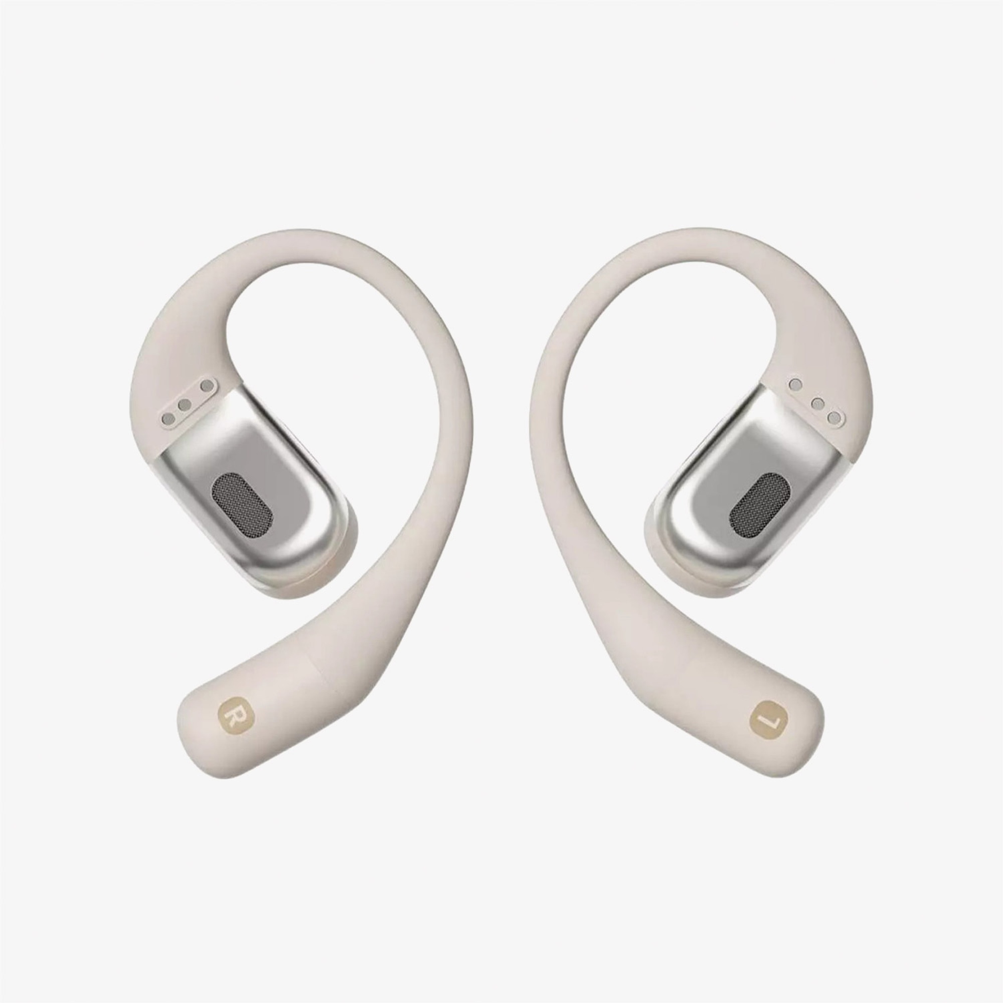 Shokz Open Fit Kablosuz Unisex Bej Koşu Kulaklığı