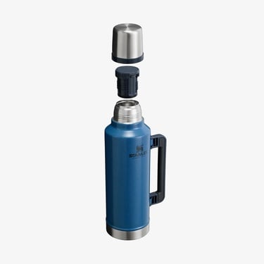  Stanley Klasik Vakumlu Paslanmaz Çelik 1.9L Unisex Mavi Termos