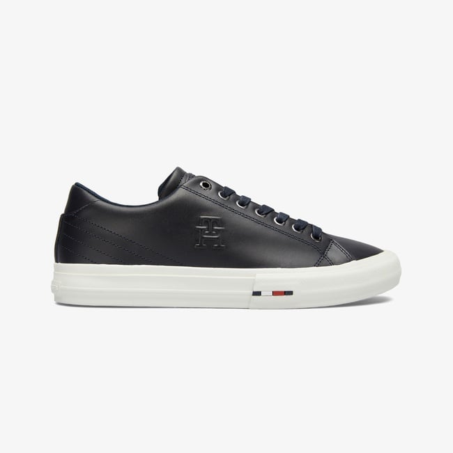  Tommy Hilfiger Street Patch Luxe Erkek Lacivert Sneaker