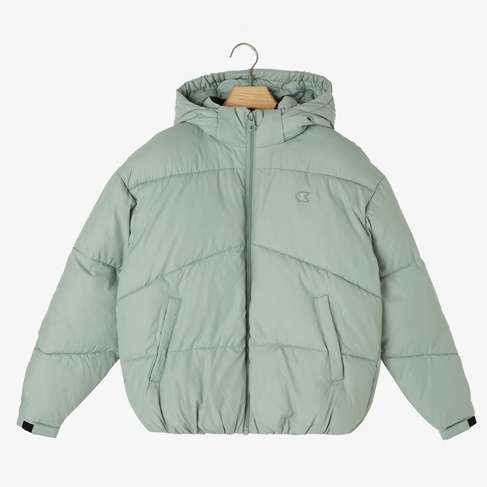  Calvin Klein Jeans Short Puffer Çocuk Yeşil Ceket