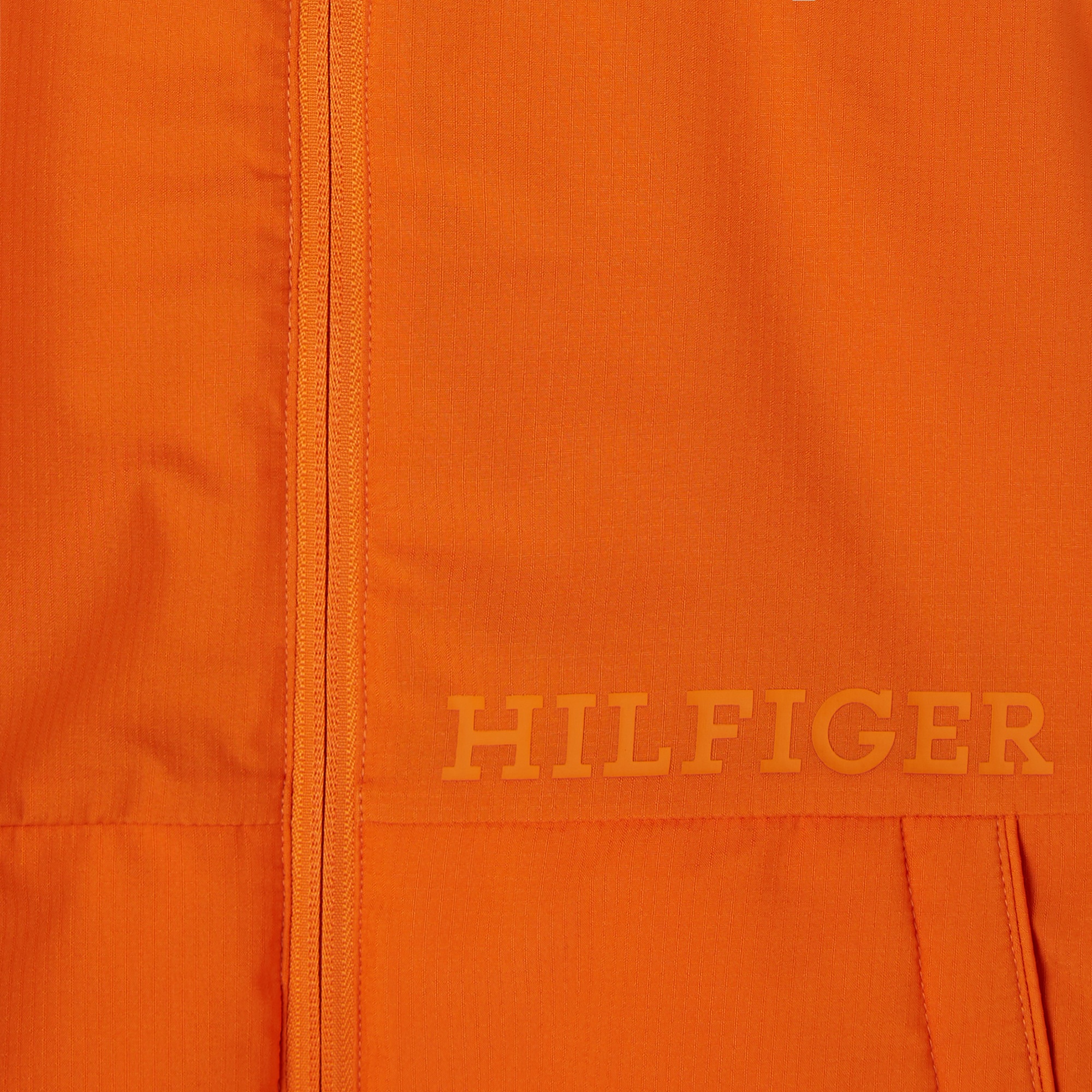 Tommy Hilfiger Light Padded Ribstop Çocuk Turuncu Ceket