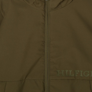  Tommy Hilfiger Light Padded Ribstop Çocuk Yeşil Ceket