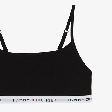  Tommy Hilfiger 2li Paket Kadın Siyah Bra