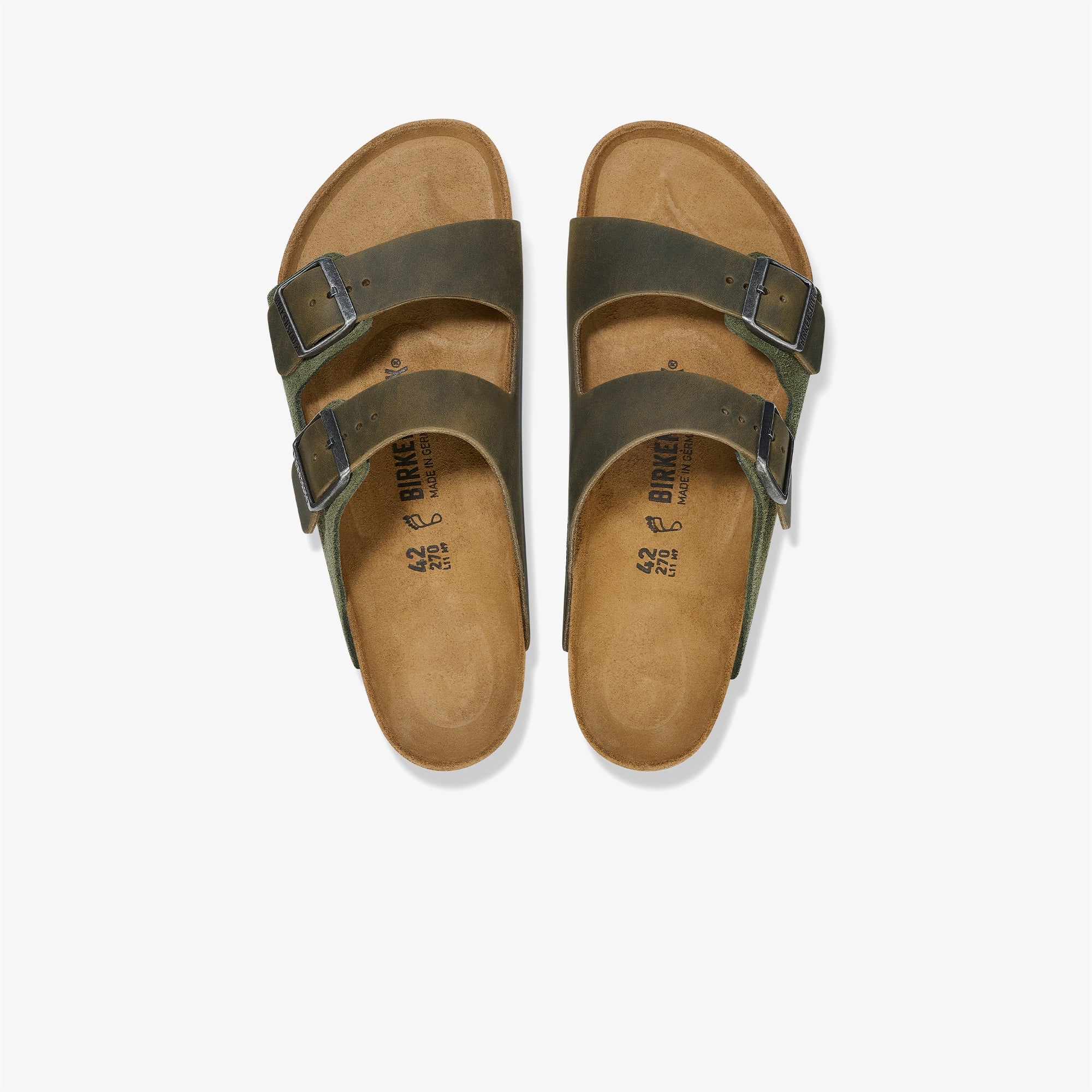 Birkenstock Arizona Vl Leoi Erkek Kahverengi Terlik