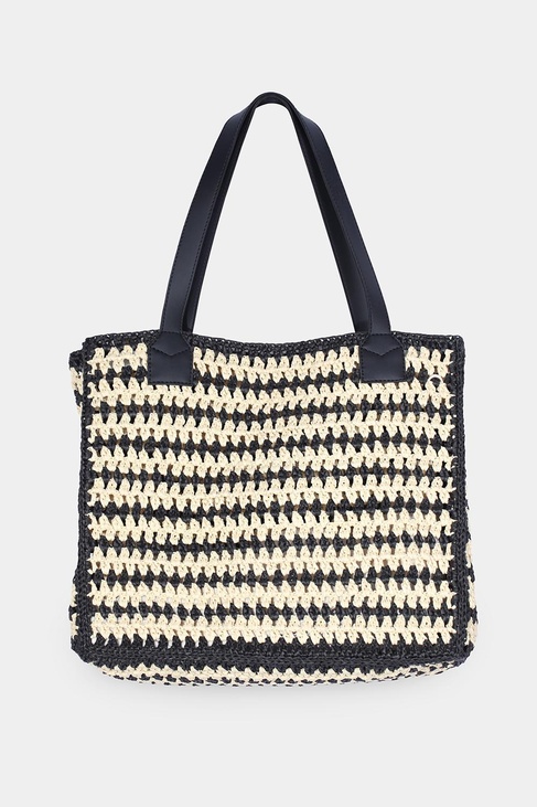  Siyah Beyaz Renk Kadın Çanta