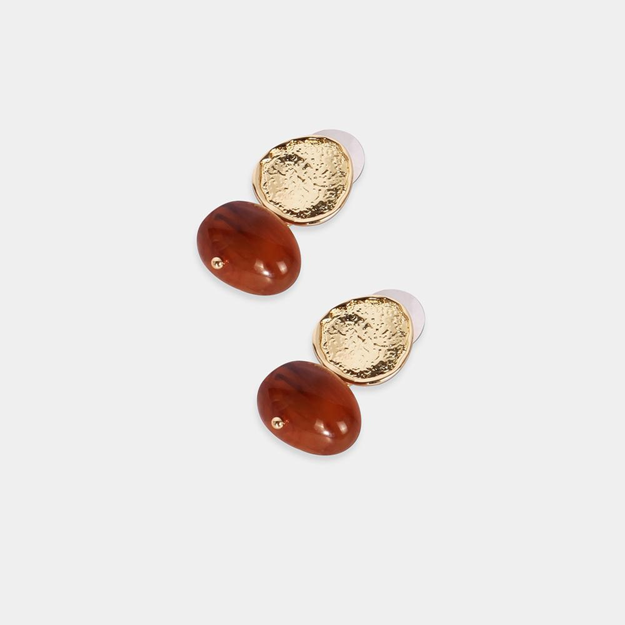 Kahverengi Renk Küpe