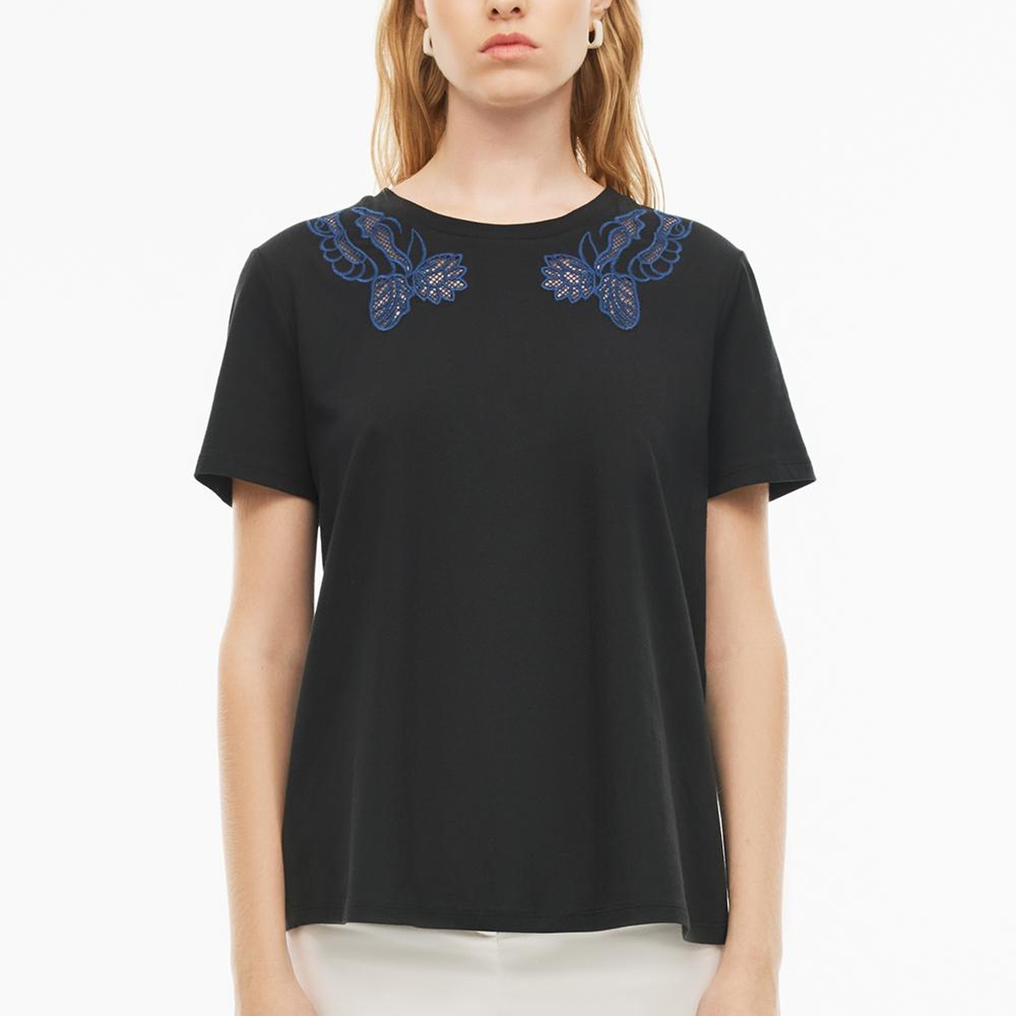 Kelins Siyah Renk Kadın Tişört