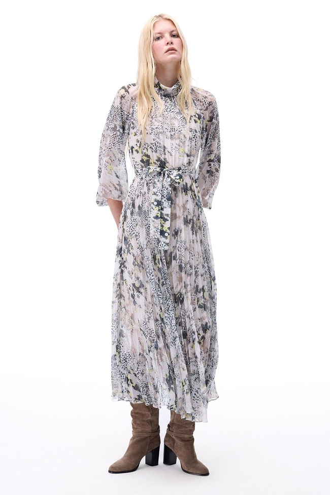  Yoryu Mini Boy Takma Kol Çok Renkli Elbise