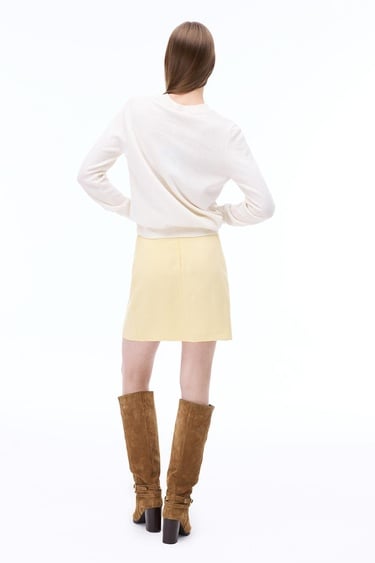  Seras Vanilya Renk Etek