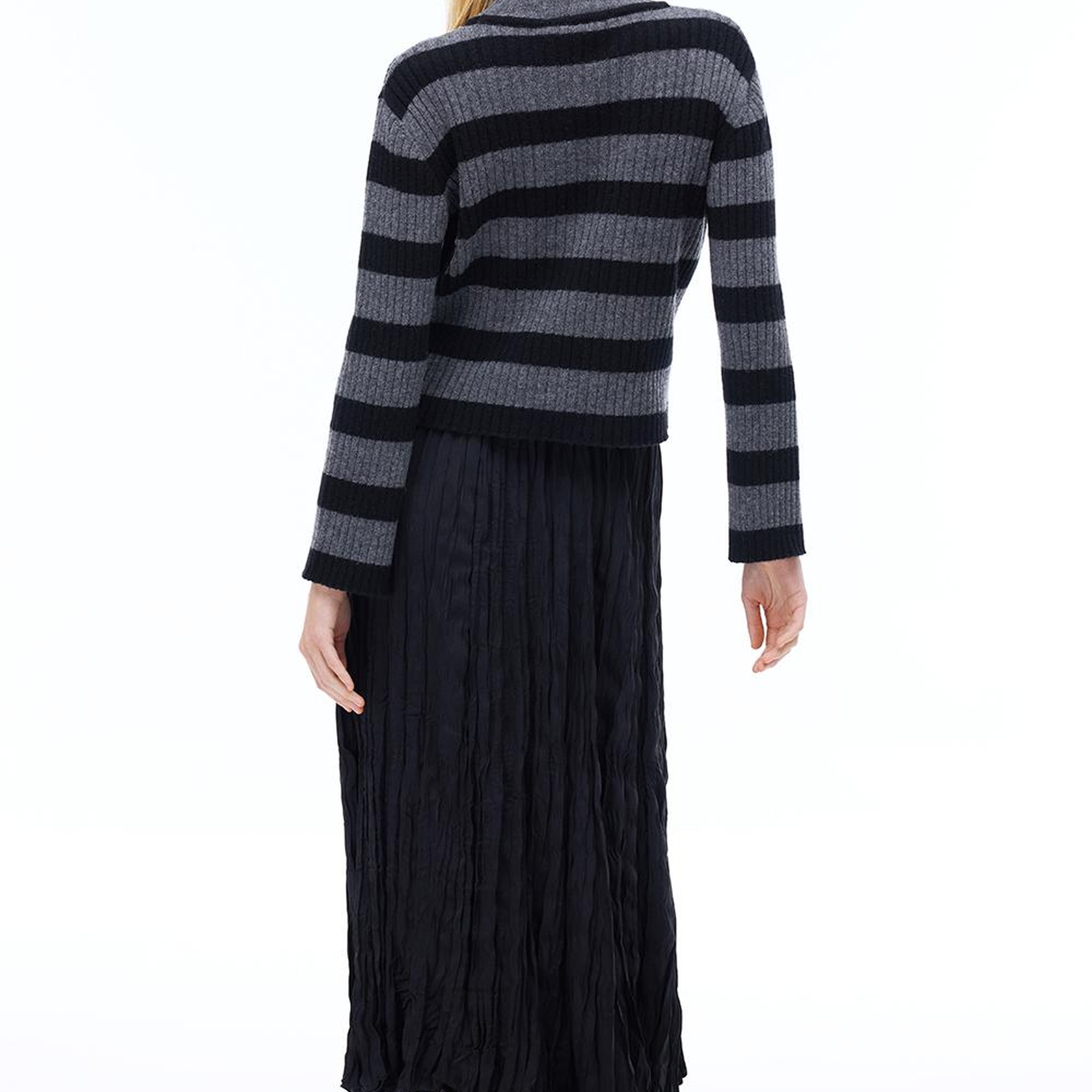 Admilas Rahat Kalıp Midi Boy Siyah Etek