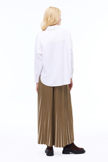  Triko Rahat Kalıp Bilek Boy Hakı Etek