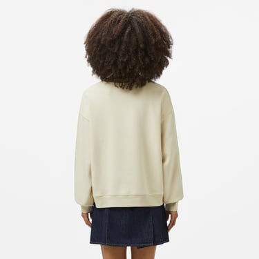  Les Benjamins Classics Kadın Krem Sweatshirt