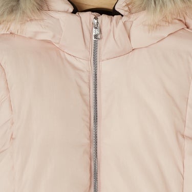  Calvin Klein Jeans Classic Belted Fur Çocuk Pembe Mont