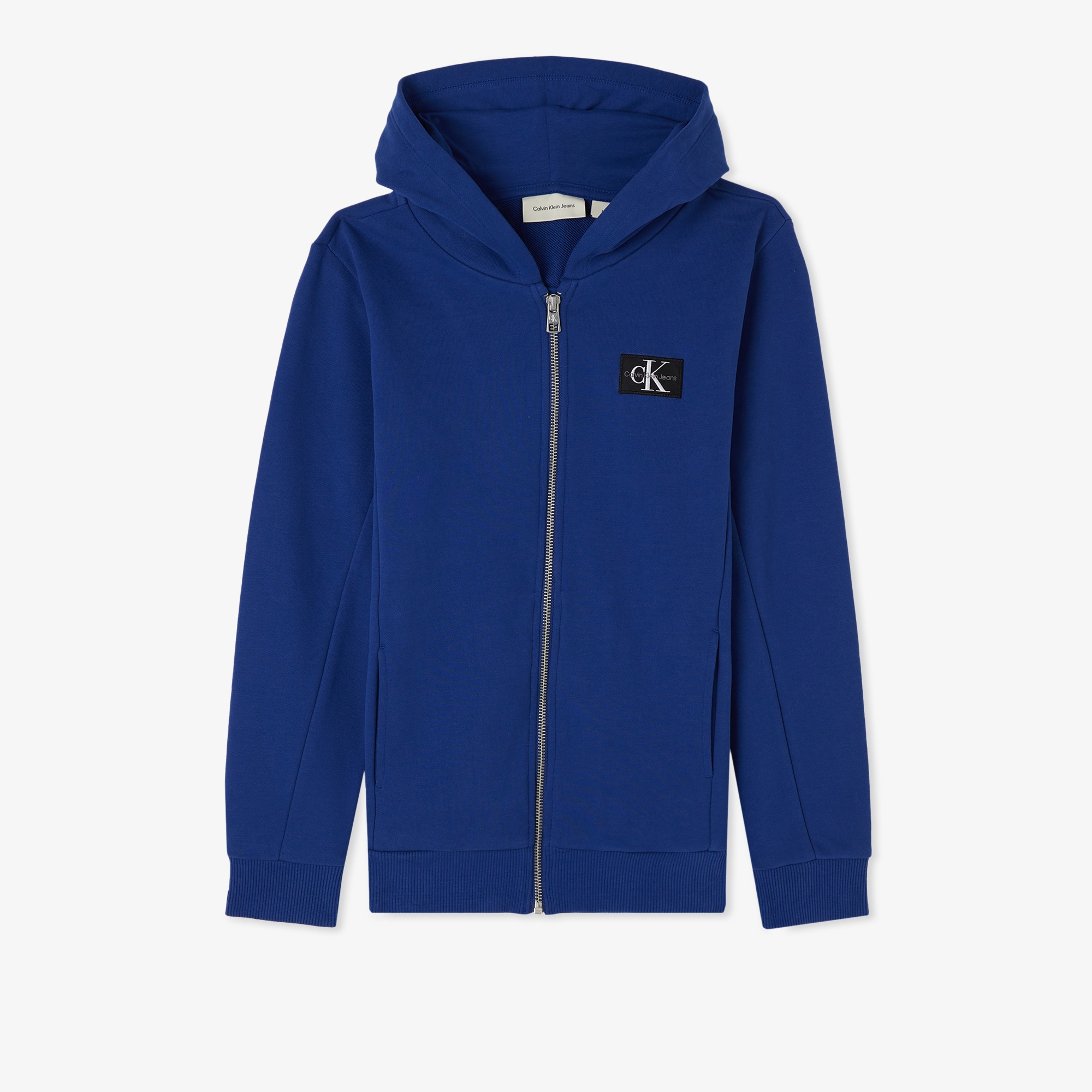 Calvin Klein Jeans Badge Zip-Through Çocuk Lacivert Hoodie