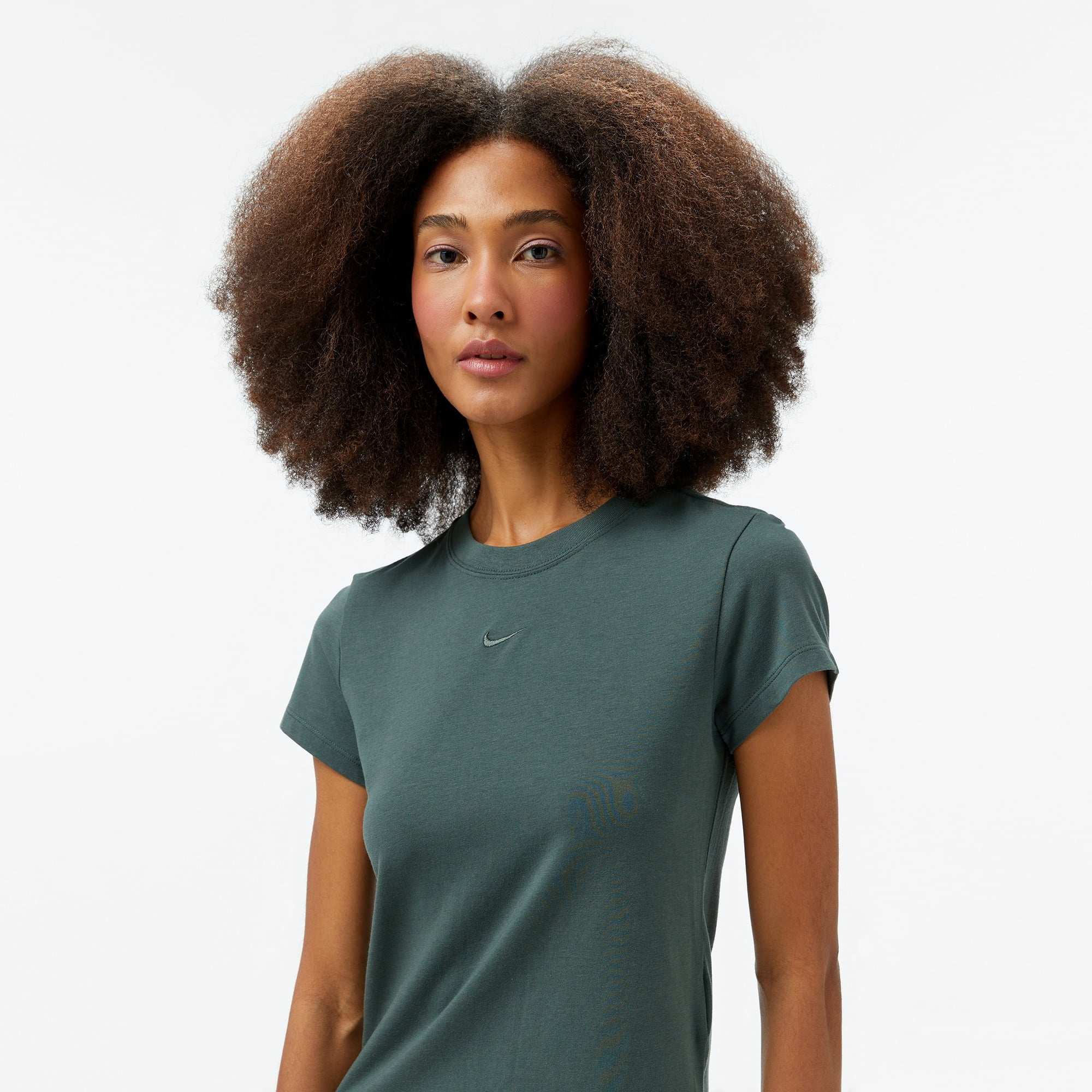 Nike Sportswear Chill Knit Kadın Yeşil T-Shirt