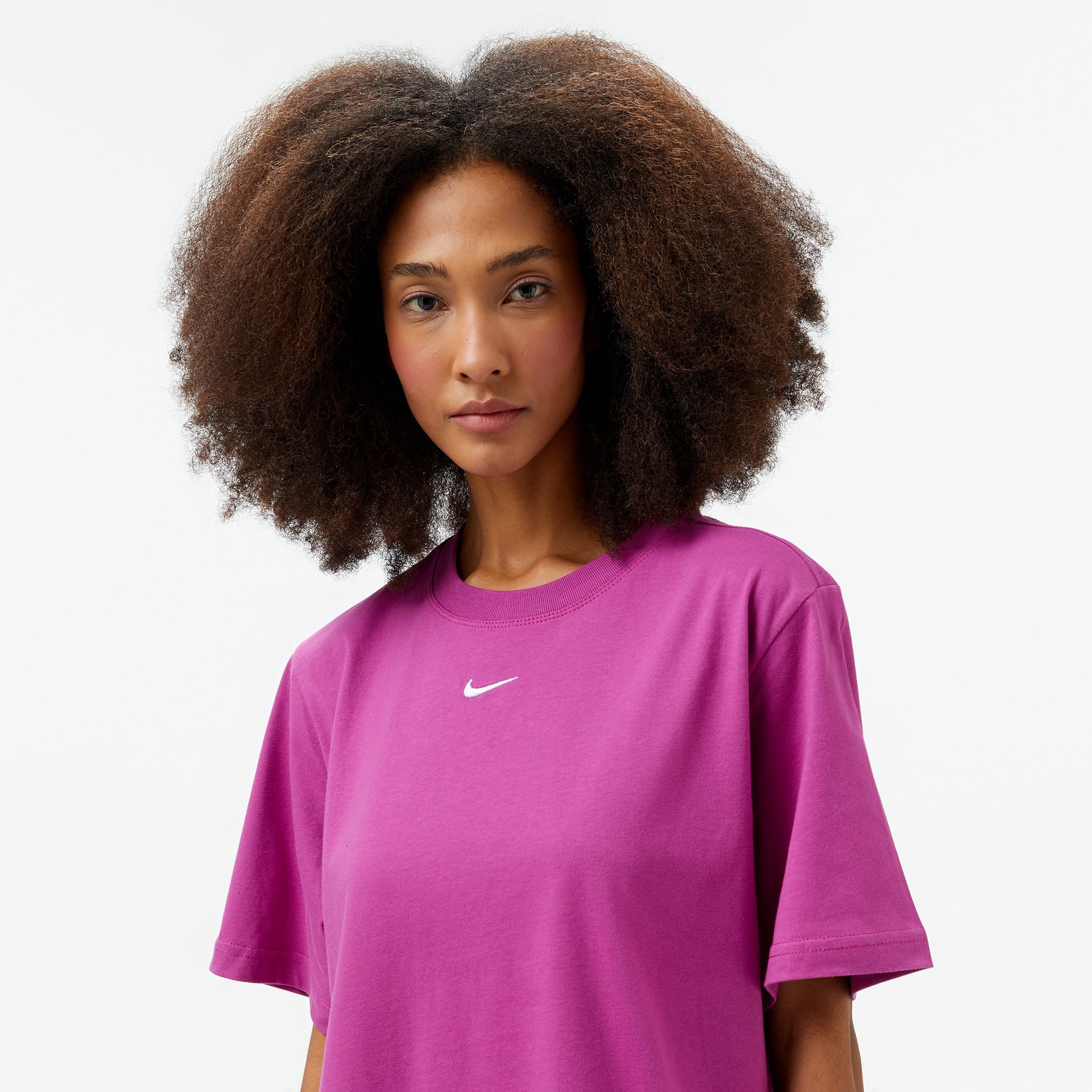 Nike Sportswear M90 Kadın Mor T-Shirt