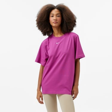  Nike Sportswear M90 Kadın Mor T-Shirt