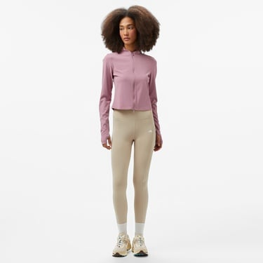  Nike Dri-Fit Zenvy Kadın Mor Uzun Kollu T-Shirt