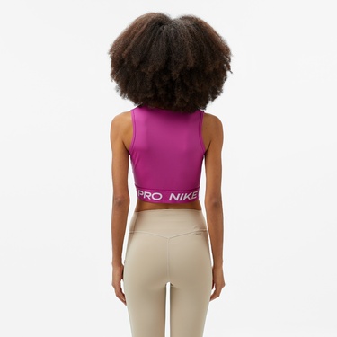  Nike Pro Dri-Fit Kadın Mor Kolsuz T-Shirt