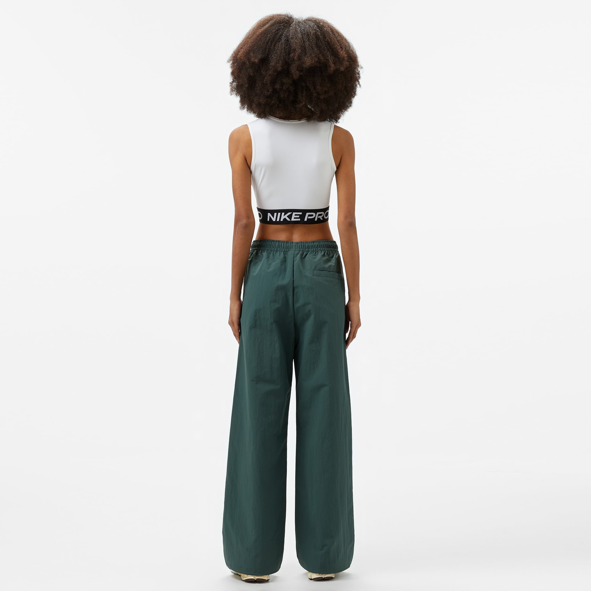 Nike Sportswear Everything Wovens Kadın Yeşil Eşofman Altı