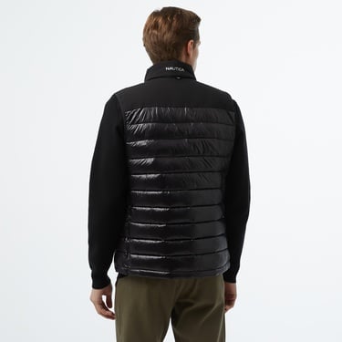  Nautica Erkek Siyah Çift Taraflı Yelek