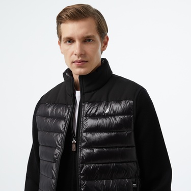  Nautica Erkek Siyah Çift Taraflı Yelek