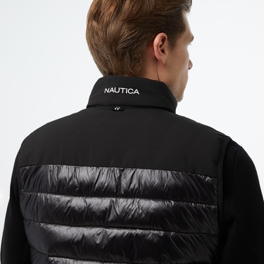  Nautica Erkek Siyah Çift Taraflı Yelek