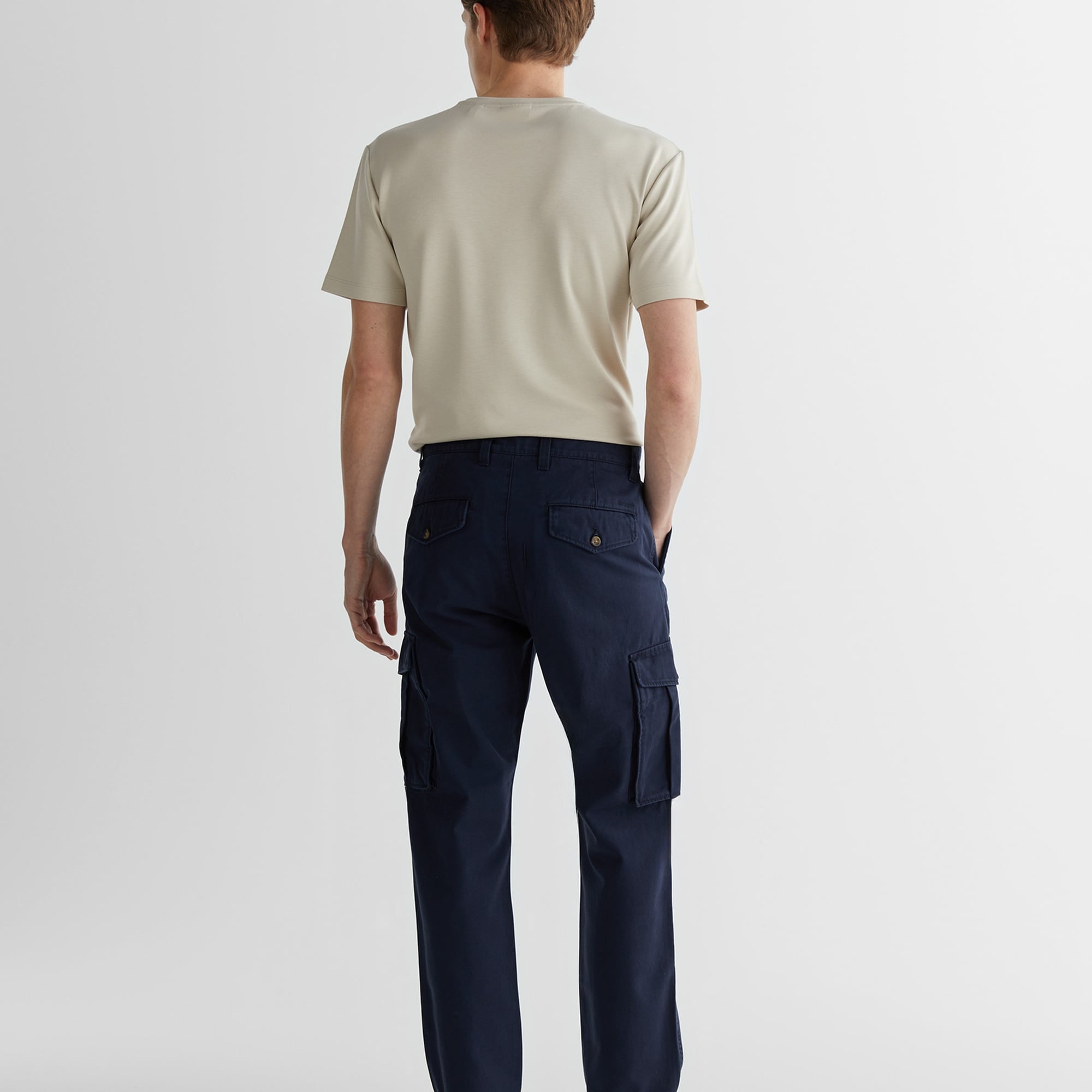 GANT Erkek Lacivert Relaxed Fit Pantolon