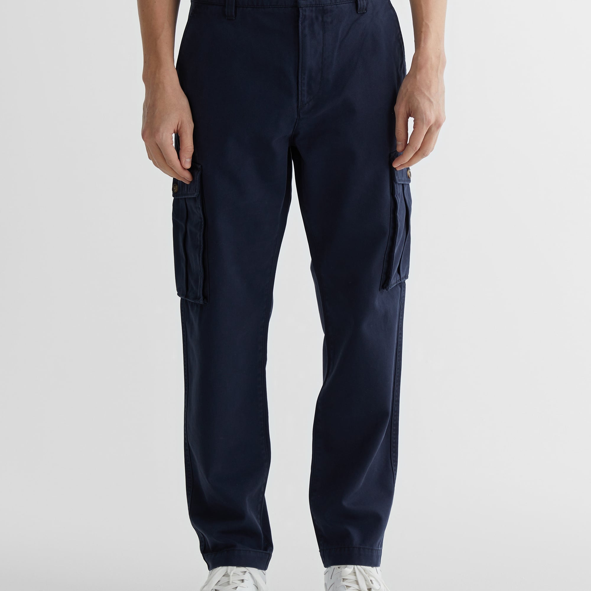 GANT Erkek Lacivert Relaxed Fit Pantolon