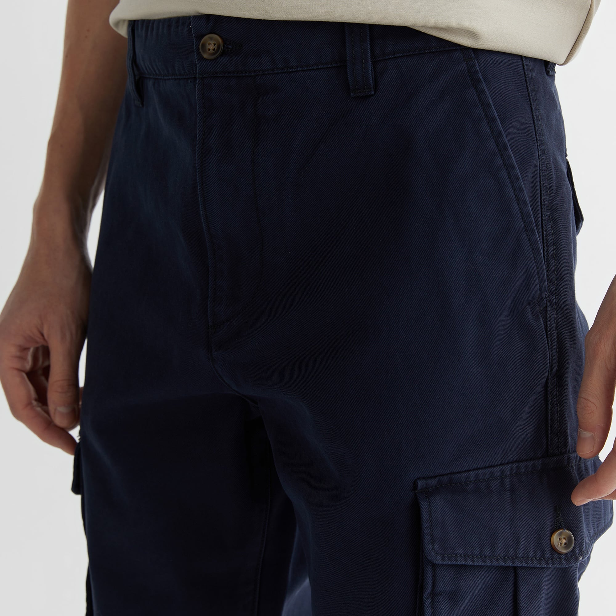 GANT Erkek Lacivert Relaxed Fit Pantolon