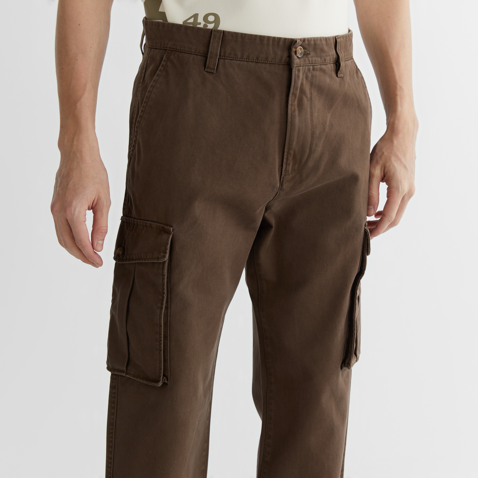 GANT Erkek Yeşil Relaxed Fit Pantolon