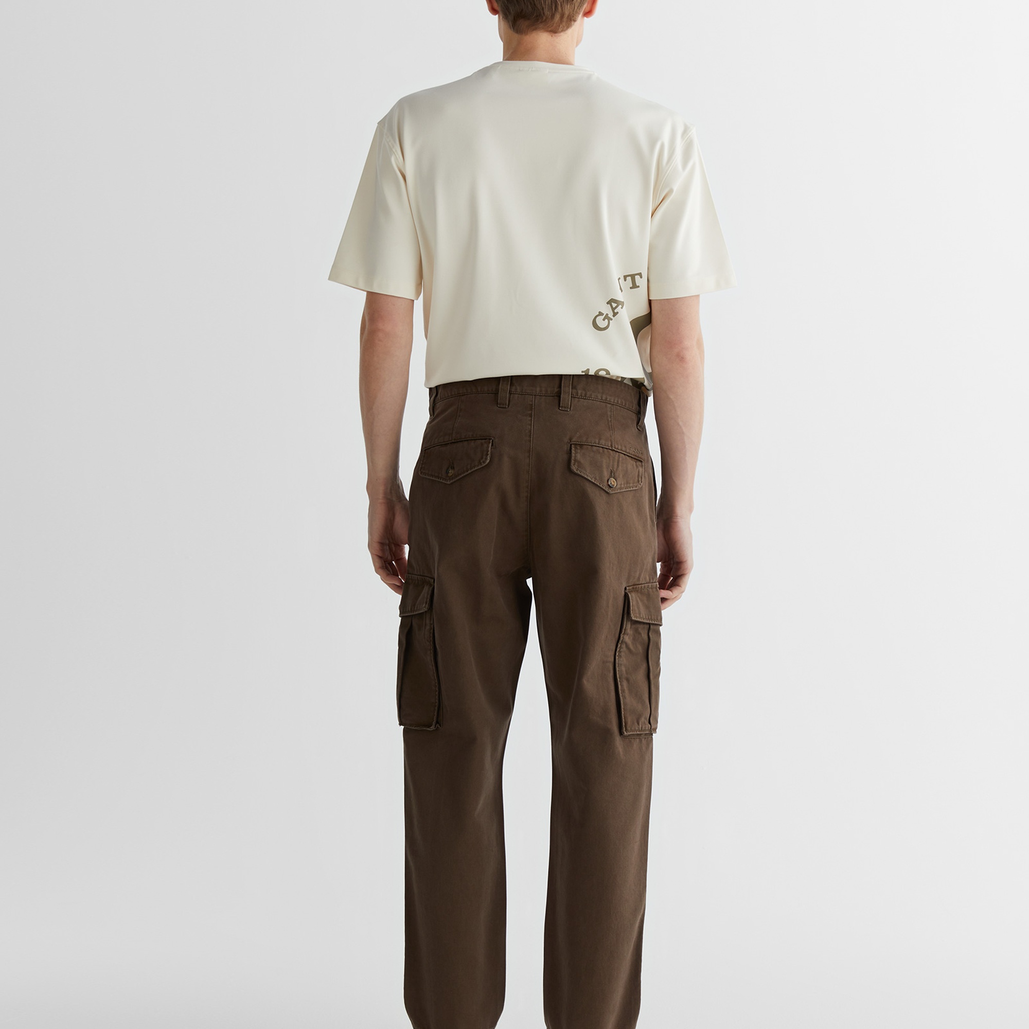 GANT Erkek Yeşil Relaxed Fit Pantolon