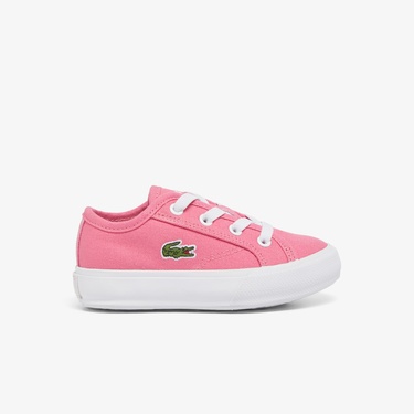  Lacoste Backcourt Çocuk Pembe Sneaker
