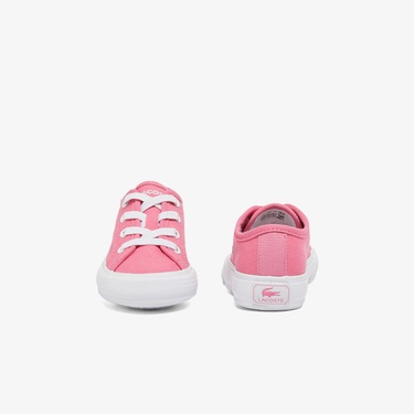  Lacoste Backcourt Çocuk Pembe Sneaker